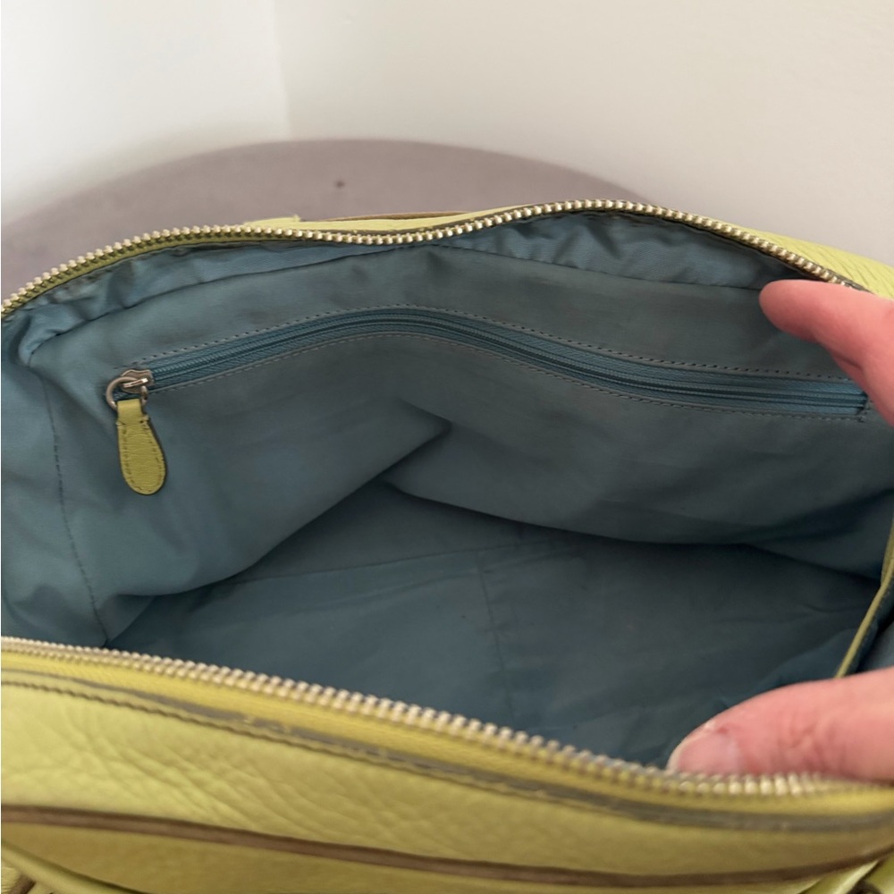 Cole Haan Pebbled Leather Satchel - Picture 2 of 6